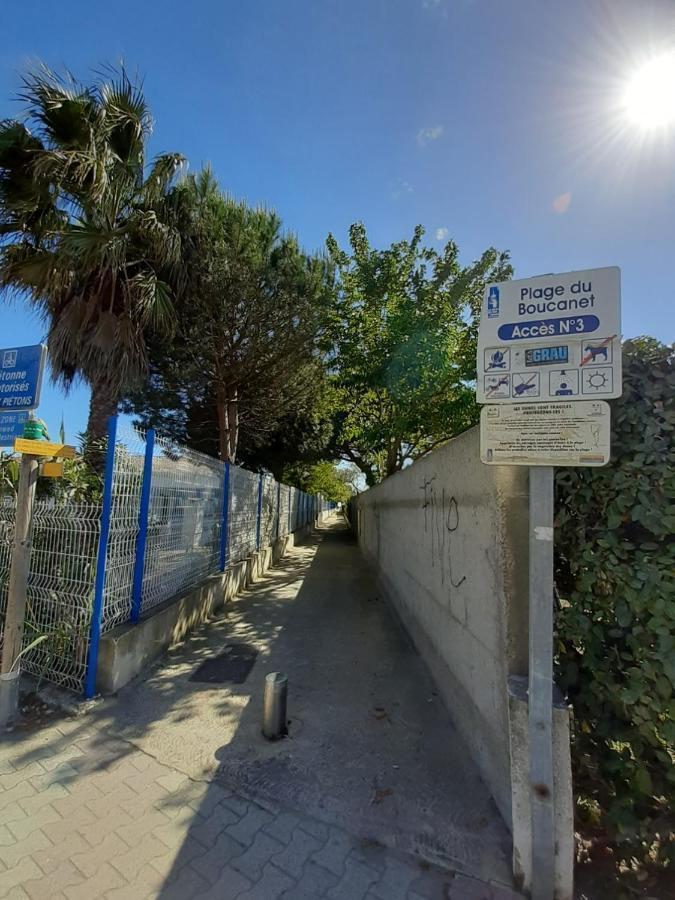 T2-3 Cabine Les Yuccas 200 M Plage Du Boucanet Rive Droite Grau Du Roi Ideal 2-4 Pers Le Grau-du-Roi Dış mekan fotoğraf