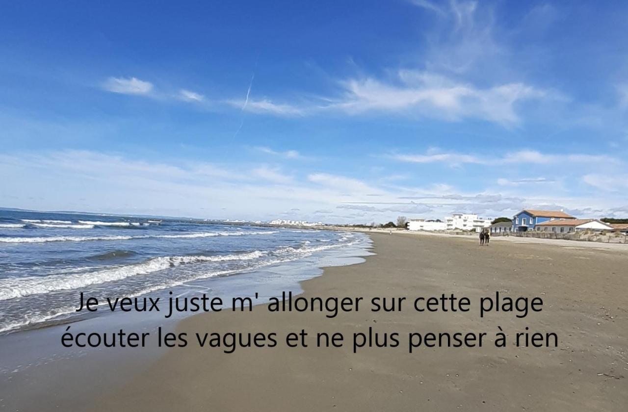 T2-3 Cabine Les Yuccas 200 M Plage Du Boucanet Rive Droite Grau Du Roi Ideal 2-4 Pers Le Grau-du-Roi Dış mekan fotoğraf